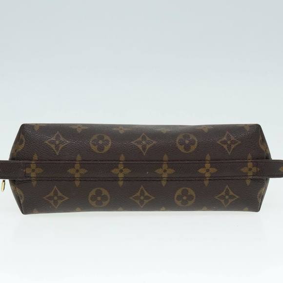 LOUIS VUITTON Monogram Trousse Demi Ronde Cosmetic Pouch M47520 LV Auth 89925 - Picture 6 of 16
